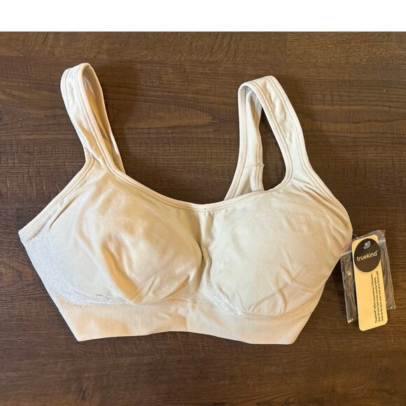 Truekind® Daily Comfort Wireless Shaper Bra Chai Medium - Picture 2 of 7